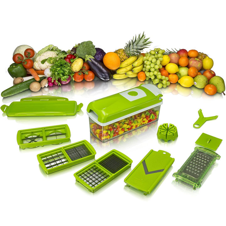 10 in 1 Nicer Dicer Plus Vegetable Cutter