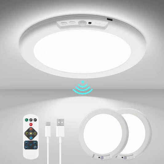 Motion Sensor LED Light – Wireless Rechargeable Night Light for Hallway, Stairs, Closet & Cabinet