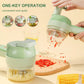 4 in 1 Handheld Electric Vegetable Cutter Set