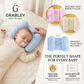 Shaping Pillow Hypoallergenic, Flat Head Prevention, Pediatrician Approved