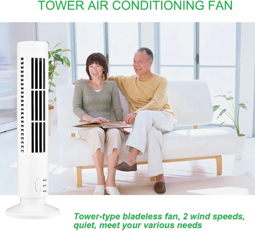 USB Electric Fan – Portable Rechargeable Mini Desk Fan with Adjustable Speed