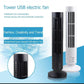 USB Electric Fan – Portable Rechargeable Mini Desk Fan with Adjustable Speed