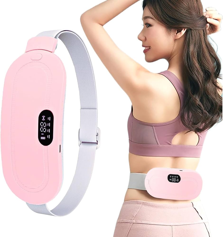 Electric Heating Pad Women Vibrator for Period Pain Relief